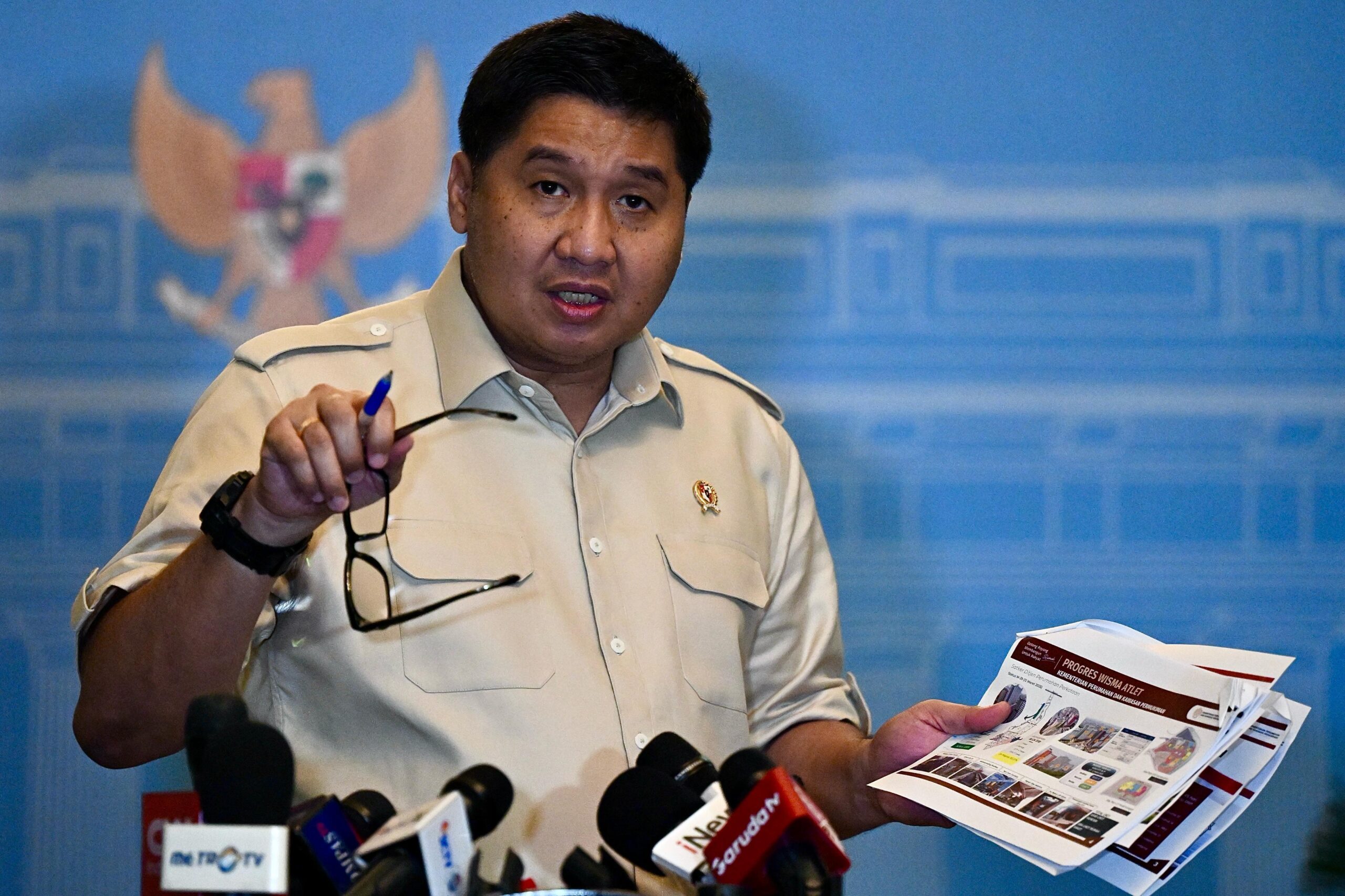 Menteri Perumahan dan Kawasan Permukiman (PKP) Maruarar Sirait