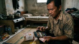 Penerima bansos bermain judi online