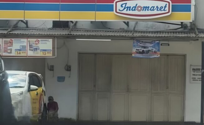 Ilustrasi salah satu gerai Indomaret tutup