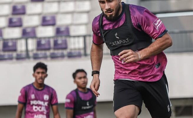 Pemain lini serang Persita Tangerang