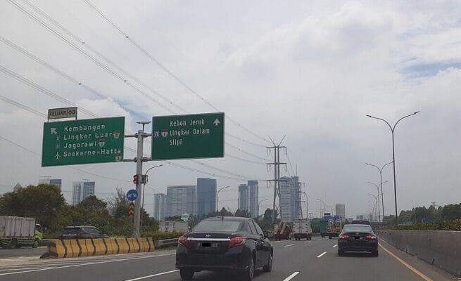 Ilustrasi Tol Jakarta-Tangerang