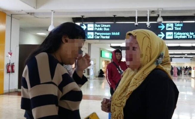 AM dan adiknya, warga Panunggangan Utara, Kecamatan Pinang, Kota Tangerang yang jadi korban TPPO di Kamboja berhasil dipulangkan.