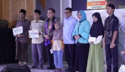Peluncuran Pusat Layanan Pembayaran Pajak Kendaraan Bermotor (PKB) atau Payment Point bertajuk "Agen Samsat Lebih Dekat dan Mudah" di Gedung Serba Guna (GSG) Kecamatan Curug, Kamis, 2 Juli 2026.