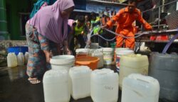 Ilustrasi distribusi air bersih