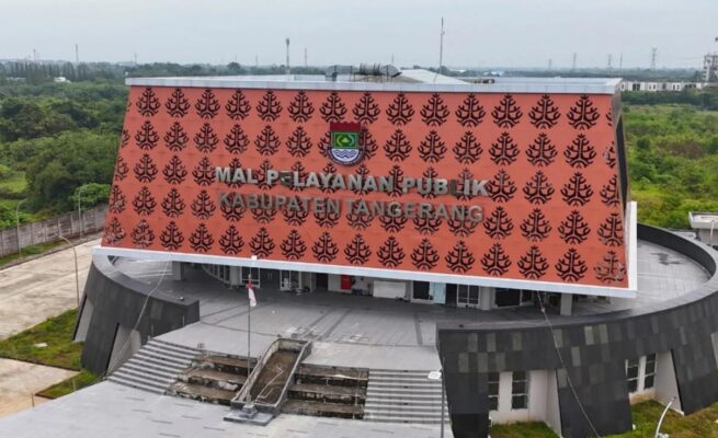 Ilustrasi gedung Mal Pelayanan Publik Kabupaten Tangerang