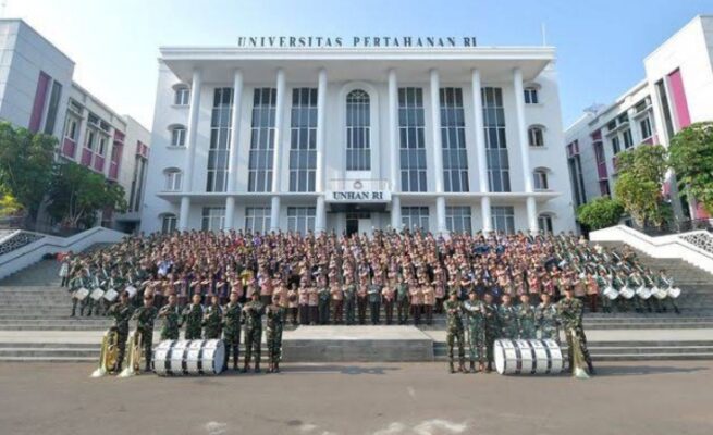Universitas Pertahanan (Unhan) di Kabupaten Bogor, Jawa Barat.