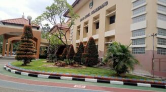 Gedung Kantor DPRD Kota Tangerang, di kawasan Puspem Kota Tangerang, Sukaasih, Kec. Tangerang, Kota Tangerang