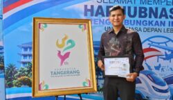 Hasil karya Ilham Azi Fadilah terpilih menjadi logo resmi hari jadi ke-394 Kabupaten Tangerang.