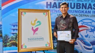 Hasil karya Ilham Azi Fadilah terpilih menjadi logo resmi hari jadi ke-394 Kabupaten Tangerang.