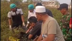 Penemuan kerangka manusia di Perumahan Puri Jaya, Desa Sukamantri, Kecamatan Pasar Kemis, Kabupaten Tangerang, Kamis, 17 September 2026. 