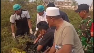 Penemuan kerangka manusia di Perumahan Puri Jaya, Desa Sukamantri, Kecamatan Pasar Kemis, Kabupaten Tangerang, Kamis, 17 September 2026. 