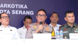 Kapolri Suyudi Ario Seto saat masih menjabat Kapolda Banten.