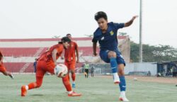Tim Sepak Bola Persikota Tangerang menjalani training camp menjelang Liga Nusantara Season 2026/2027 di Yogyakarta, Kamis, 15 Oktober 2026.